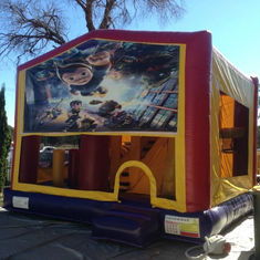 Hire ASTRO BOY JUMPING CASTLE WITH SLIDE