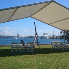 Hire ROOF ONLY 10M X 5M MARQUEE
