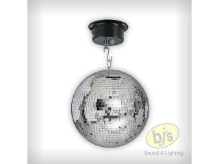 Hire 12″ MIRROR BALL WITH MOTOR, from Lightsounds Gold Coast