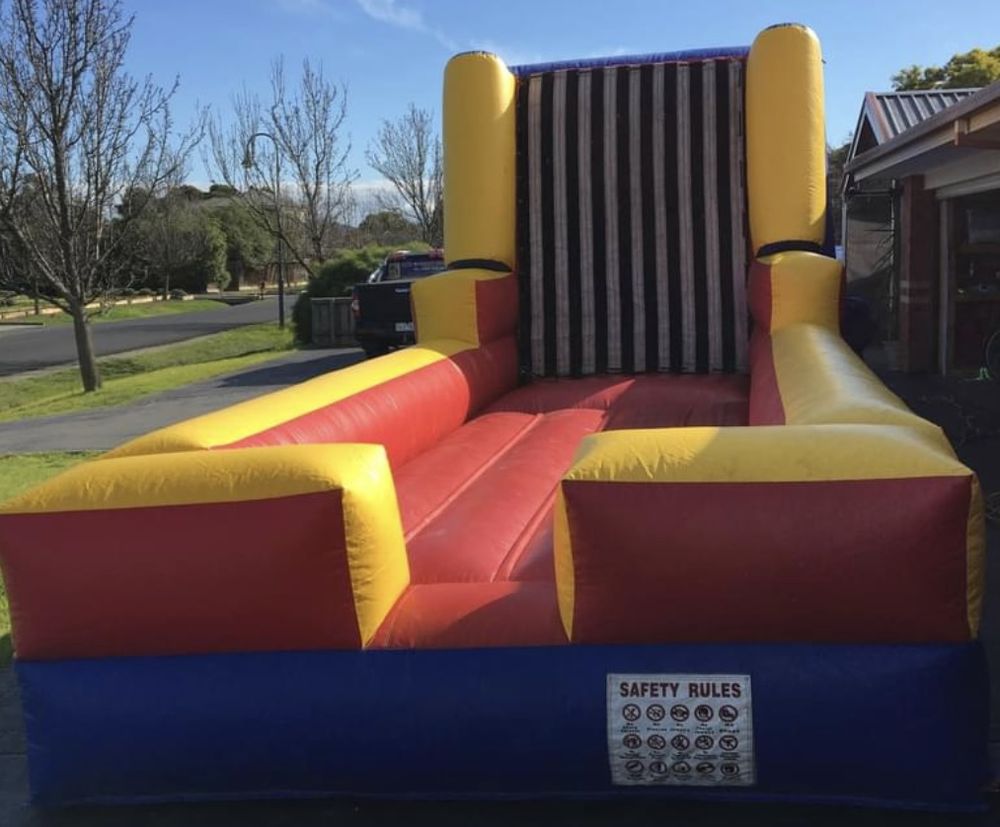 Hire Velcro Wall, hire Jumping Castles, near Wallan