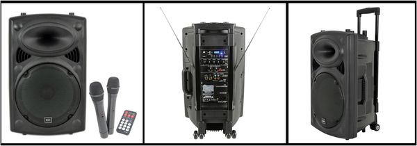 Hire QTX 12 BATTERY OPERATED SPEAKER