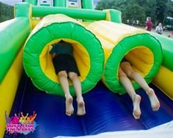 Hire 30 Mtr Extreme Obstacle Course, hire Jumping Castles, near Geebung image 2