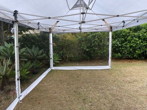 Hire White Commercial Grade 3x6 Gazebo/ Marquee Hire