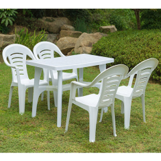 Hire White Plastic Stackable Chair Hire, in Chullora, NSW