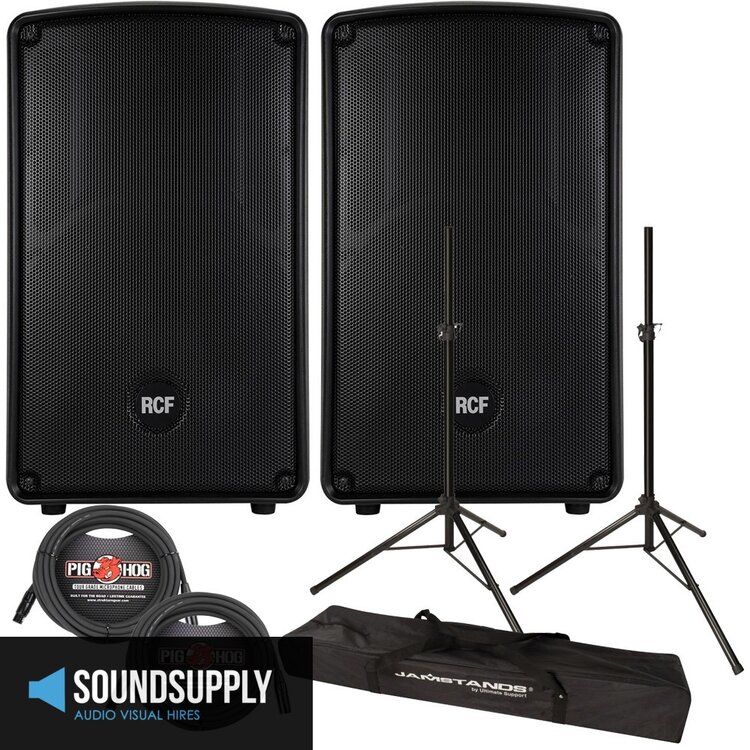 Hire 2x 1400 WATT 12" INCH RCF HD32A PA SPEAKER, hire Speakers, near Hoppers Crossing