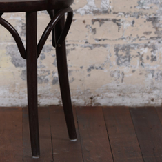 Hire Brown Low Bentwood Stool