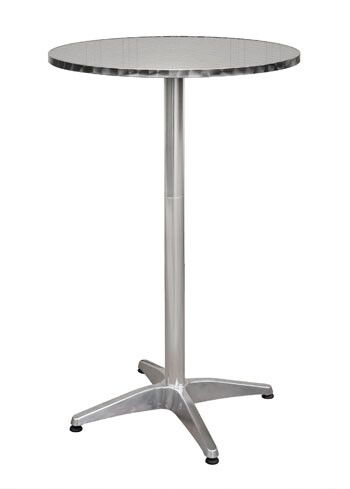 Hire Bar Table Stainless