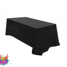 Hire Black Tablecloth - Suit 1.8Mtr Trestle Table