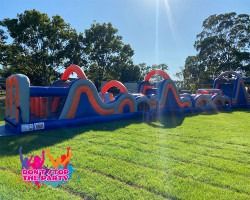 Hire 30 Mtr Supernova Obstacle Course, hire Jumping Castles, near Geebung image 2