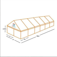 Hire Free Standing Marquee Hire 6M X 18M