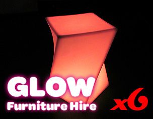 Hire Glow Twisted Cube - Package 6