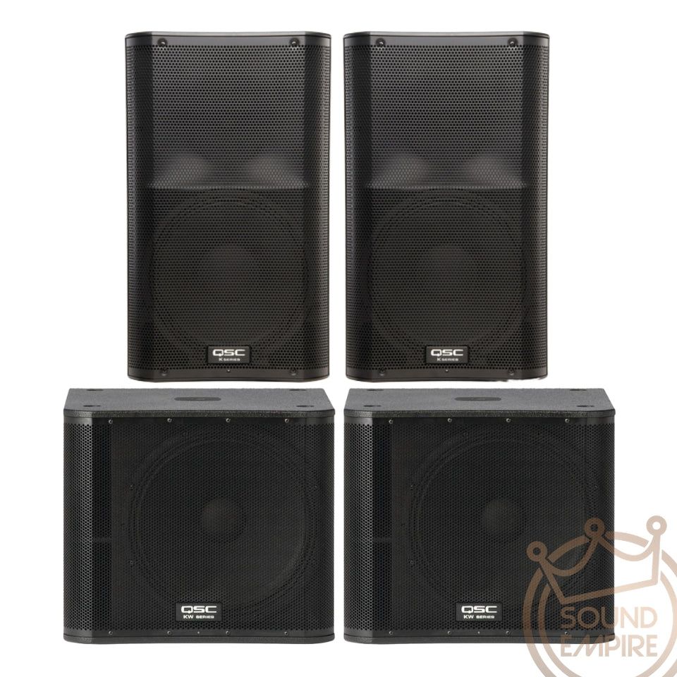 Hire QSC 4000 SOUND SYSTEM, hire Speakers, near Carlton