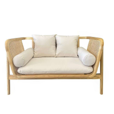 Hire Natural Rattan Sofa Lounge Hire, in Wetherill Park, NSW