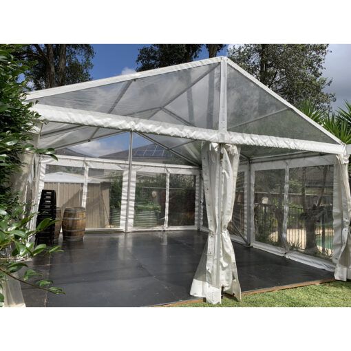 Hire 6m x 6m Clear Marquee