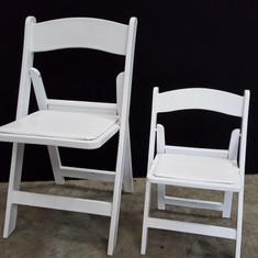 Hire Kids White Americana Chairs, in Balaclava, VIC