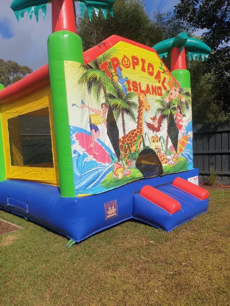 Hire Jungle Island 4x4m, hire Jumping Castles, near Bayswater North image 2