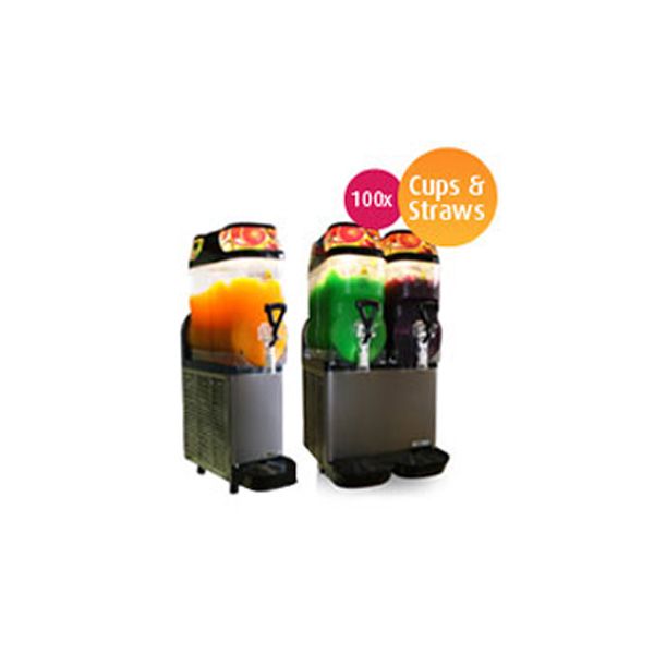 Hire SLUSHIE MACHINE – PACKAGE 4 – *180 DRINKS*, from Melbourne Party Hire Co