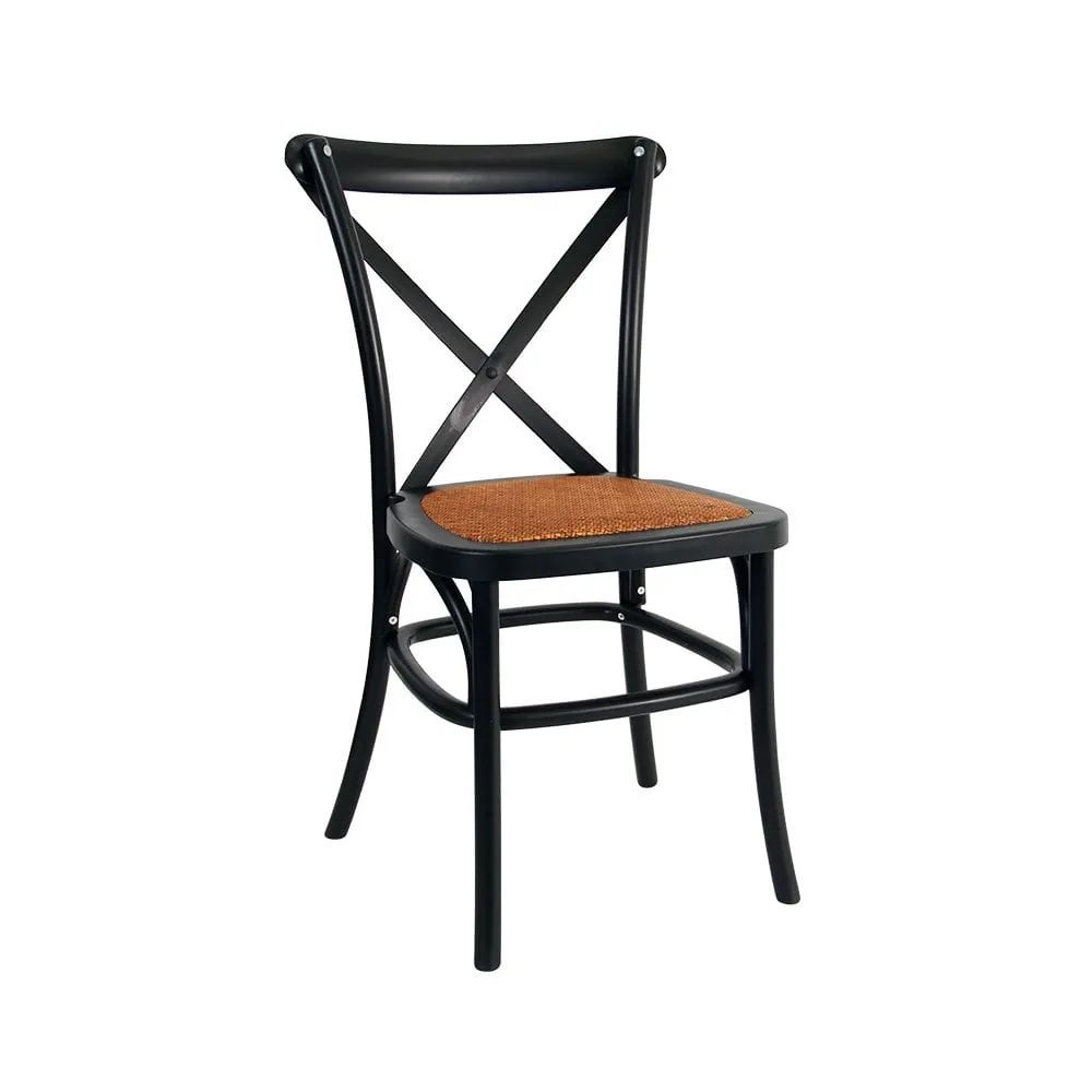 Hire Crossback Chair Black, hire Chairs, near Belmont