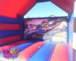 Hire Racing Cars Jumping Castle, hire Jumping Castles, near Geebung image 1