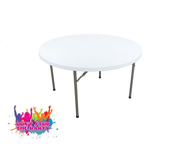 Hire Round Banquet Table 1200mm, from Don’t Stop The Party