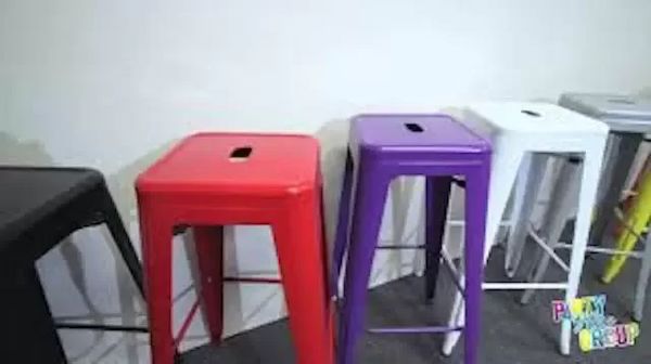 Hire Black Tolix Stool Hire, from Chair Hire Co