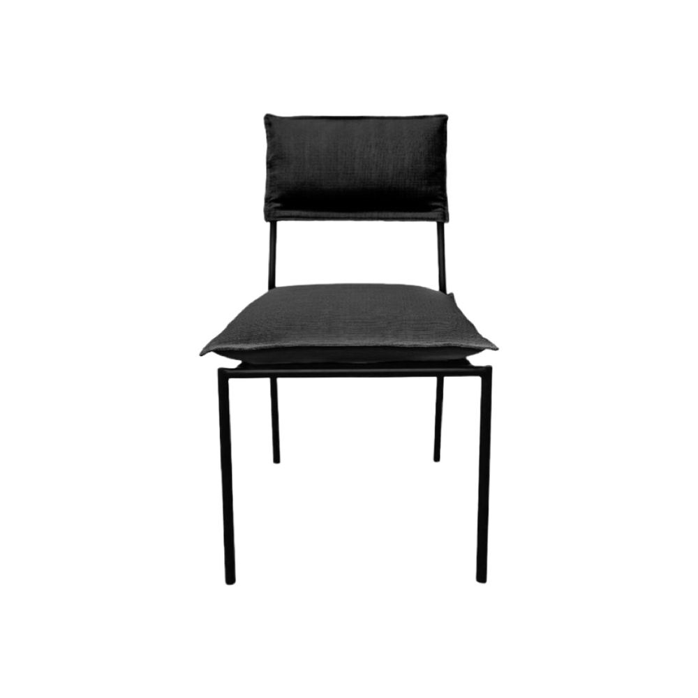 Hire BYRON CHAIR BLACK FRAME BLACK VELVET FABRIC, hire Chairs, near Brookvale