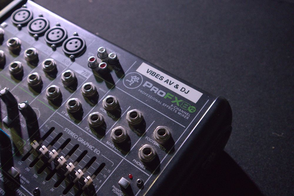 Hire Mackie PROFX8V2 8 Channel Professional Effects Mixer w/ USB, hire Audio Mixer, near Lane Cove West image 2