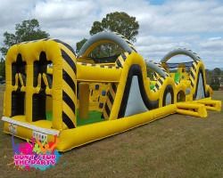 Hire 15 Mtr Atomic Obstacle Course, hire Jumping Castles, near Geebung image 2