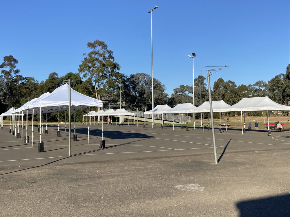 Hire White Gazebos 12mx15m, hire Marquee, near Seven Hills image 1