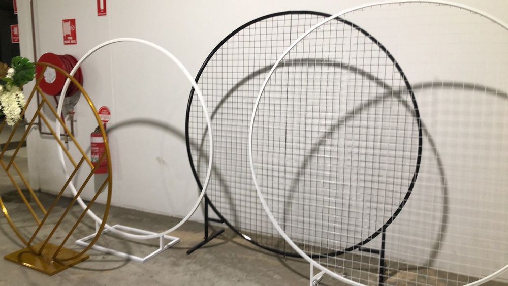 Hire Mesh Round – White – 2m, hire Miscellaneous, near Seven Hills image 1