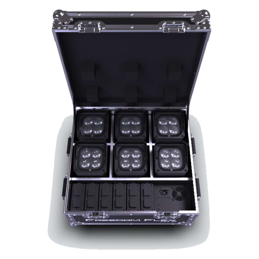 Hire Chauvet DJ Freedom Flex H4 IP Battery Wash Uplights (Pack of 6), hire Party Lights, near Newstead