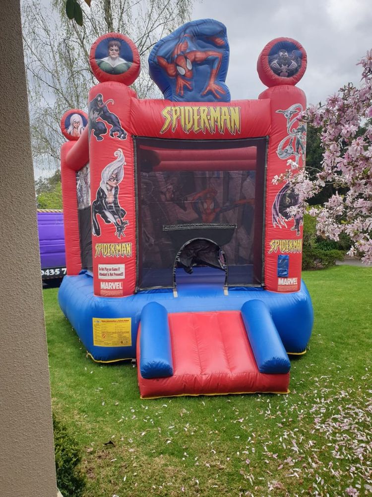 Hire Spiderman, hire Jumping Castles, near Bayswater North image 2