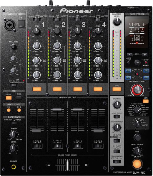 Hire 1 x Pioneer DJM-750 Mixer