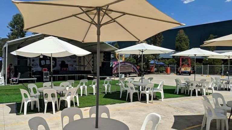 Hire Market Umbrella, hire Marquee, near Traralgon