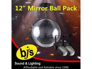 Hire 12″ MIRROR BALL PACK, from Lightsounds Gold Coast