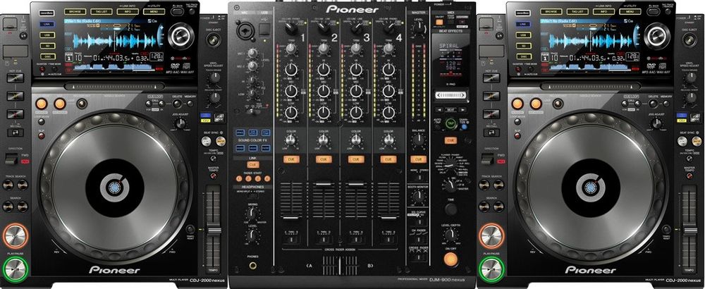 Hire 2 x Pioneer CDJ-2000s Nexus and 1 x Pioneer DJM-900 Nexus Mixer, hire DJ Controllers, near Tempe
