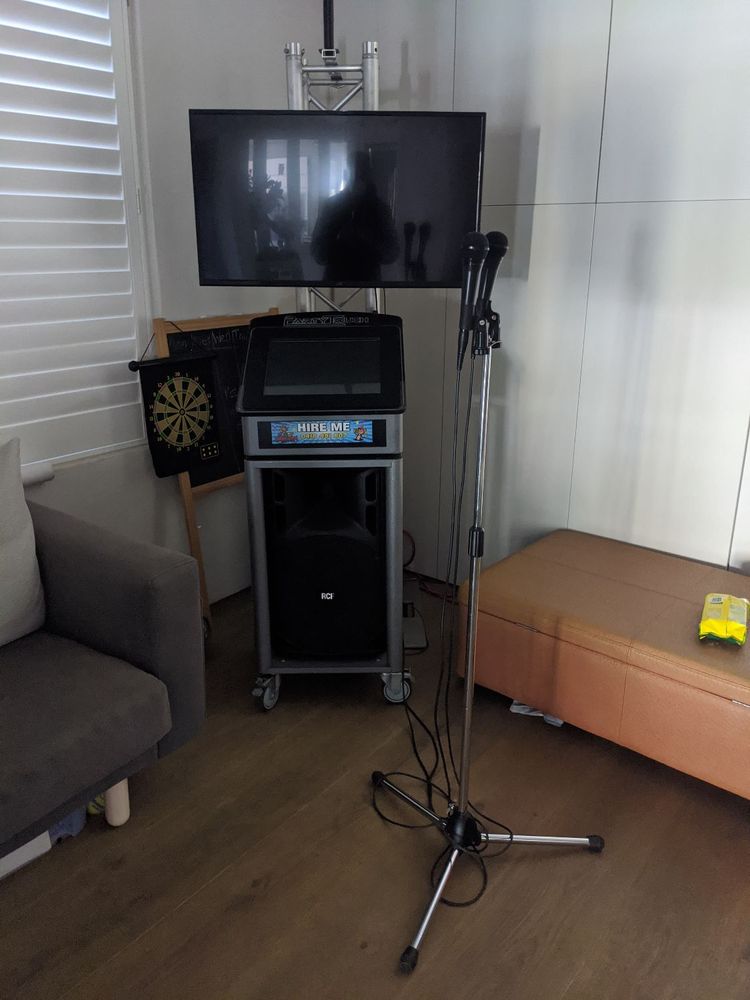 Hire Karaoke Machine with TV & Light Stand, hire Karaoke Machines, near Kingsford image 1