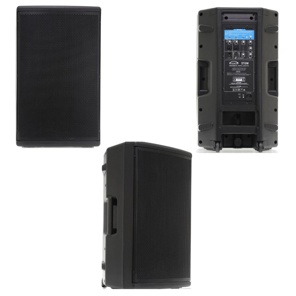 Hire Stadium STW15 Bluetooth PA Speakers X2, hire Speakers, near Caulfield South image 1