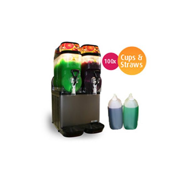 Hire SLUSHIE MACHINE – PACKAGE 3 – *240 DRINKS*, from Melbourne Party Hire Co