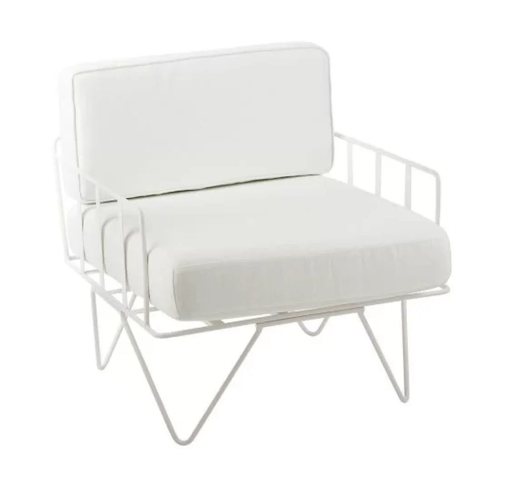 Hire White Velvet Wire Arm Chair Hire, hire Chairs, near Wetherill Park