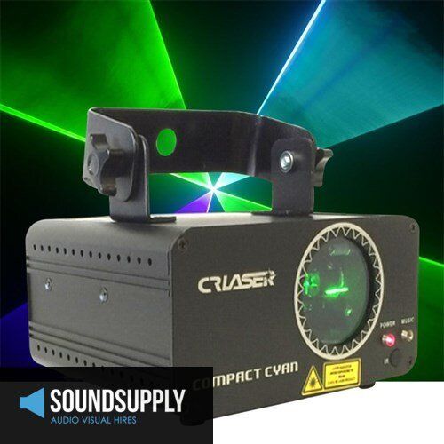 Hire Cyan Laser CR Compact 150mW (100mW Blue + 50mW Green), hire Party Lights, near Hoppers Crossing