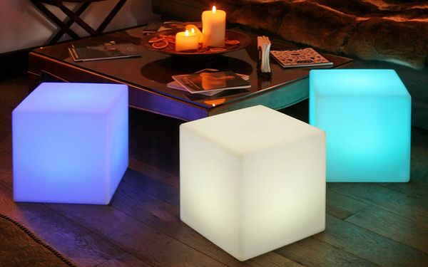 Hire Glow Cubes (40cm x 40cm), in Kingsford, NSW