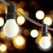 Hire Festoon Lighting – 10m, hire Party Lights, near Seven Hills