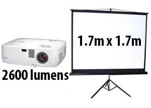 Hire Standard Projector & Screen Package, from Hire King