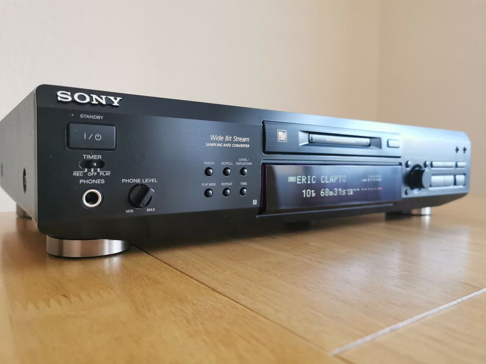 Hire SONY MDS JE520 MINI DISC PLAYER, hire DJ Decks, near St Kilda