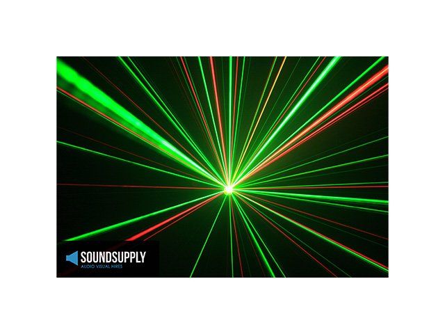 Hire Red Green Laser Multi-Point Dune Fire Work 120mW, hire Party Lights, near Hoppers Crossing image 1