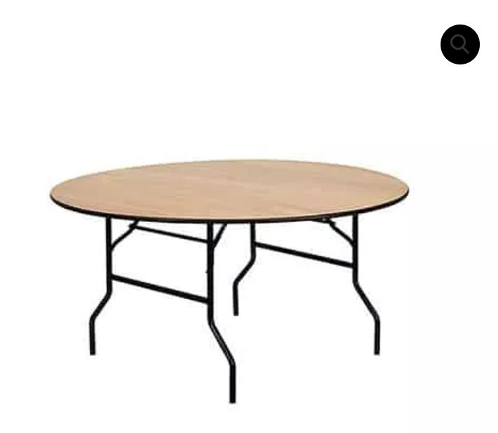Hire Wooden Round Table Hire 6 Feet, hire Tables, near Riverstone