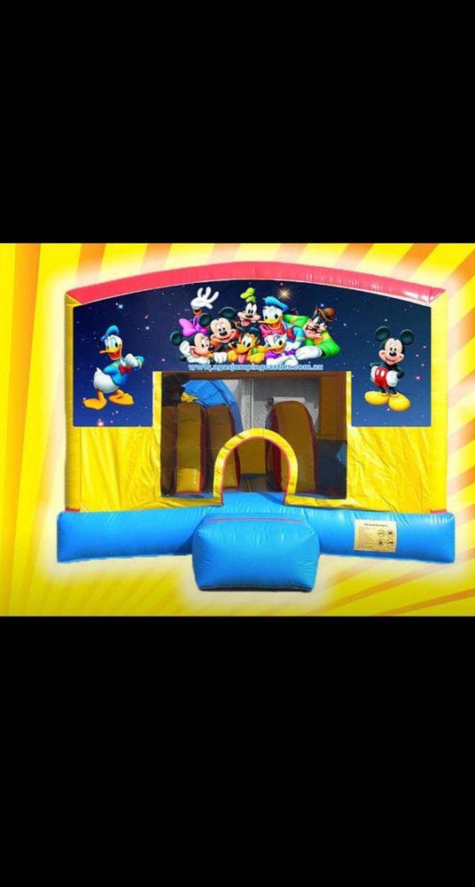 Hire Jumping Castle - Mickey and Friends, hire Miscellaneous, near Campbelltown