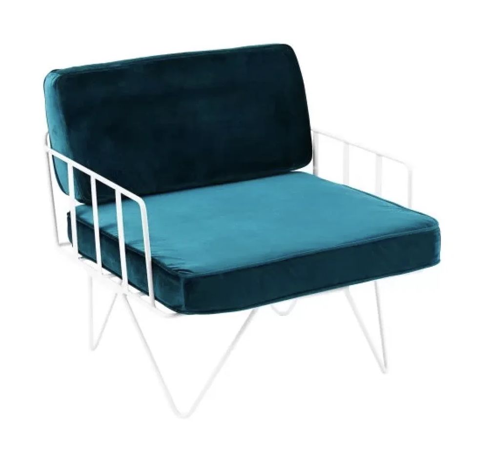 Hire Emerald Green Velvet Wire Arm Chair Hire, hire Chairs, near Wetherill Park