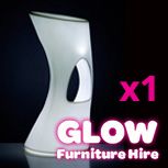 Hire Glow Stool - Package 1, hire Chairs, near Smithfield